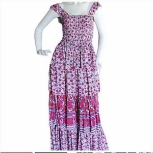 Abel the Label | Cotton Tiered Maxi Floral Dress